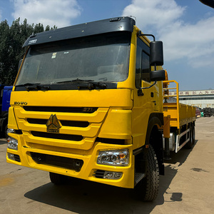 شاحنة رافعة سينوتراك هووو مستعملة متوفرة في المخزون، حمولة 10/12/14/16 طن، شاحنة رافعة للبيع - Product Image 2