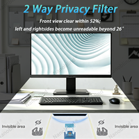 Filter Layar Pelindung Privasi untuk Monitor Desktop 21,45 Inci 16:9 Anti Spy Anti Silau Anti Cahaya Biru Pelindung Layar