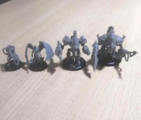 Jouets et jeux personnalisés en PVC imprimés en 3D, miniatures de hérosines monstres pour filles sur le thème des robots