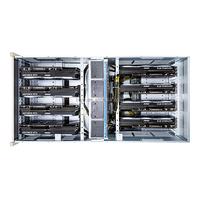 Gen4 AI Server Platform Carte mère personnalisée avec ventilateur 7U 8 10 GPU Rack Server Barebone ChatGPT AI Training Stock Optionnel