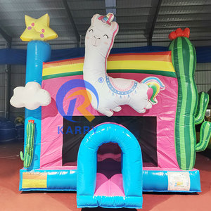 Castillo hinchable para <span class=keywords><strong>alquiler</strong></span> <span class=keywords><strong>de</strong></span> fiestas, puente inflable para niños, casa <span class=keywords><strong>de</strong></span> rebote con soplador, gorila inflable para interiores - Product Image 3