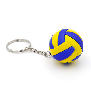 Creatieve <span class=keywords><strong>Sport</strong></span> Souvenirs Kleine Geschenken Plastic Volleybal Sleutelhanger <span class=keywords><strong>Mini</strong></span> Bal Sleutelhanger