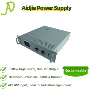 Alimentation électrique à double sortie haute efficacité 3000W, entrée AC220V, sortie DC5V-330V, large plage de température, protection contre la surchauffe AZS-332D-205 - Product Image 1