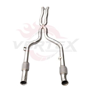 Système d'échappement sport à soupapes Vortex SUS304 pour Mercedes Benz C43 GLC43 AMG 3.0T V6 Performance - Product Image 4