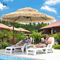 EaseNeat Plastique de haute qualité Resort Loisirs Hôtel Jardin Piscine Chaise Terrasse Chaises de plage Chaise longue extérieure