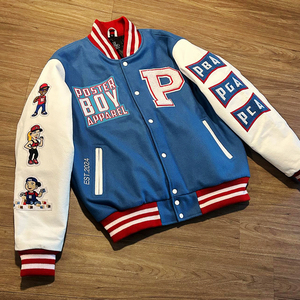 Dcy 2025 xu hướng sản phẩm độc đáo tùy chỉnh mùa đông Varsity áo khoác, áo khoác len cho nam giới, áo khoác quá khổ - Product Image 3