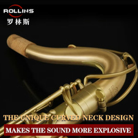 Professional High Grade Bare Copper Process Woodwind Instrument X7-II Bb Manufacturer Wholesale Retail Tenor Saxophone