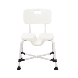 Home Care <b>Bath</b> Chair Aluminum Alloy Adjustable Non Slip Shower <b>Seat</b> For Elderly Bathroom Safety Equipment - Product Image 2