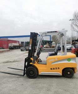 Prezzo di fabbrica 2Ton 2.5Ton batteria al litio 3Ton Full Electric ascensore quattro ruote magazzino di trasmissione All terreno carrello elevatore automatico - Product Image 6