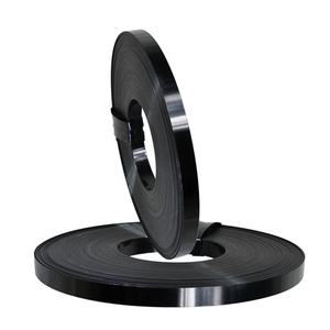 Черная окрашенная стальная металлическая обвязочная лента намотанная стальная лента декоративная Углеродистая стальная лента - Product Image 1