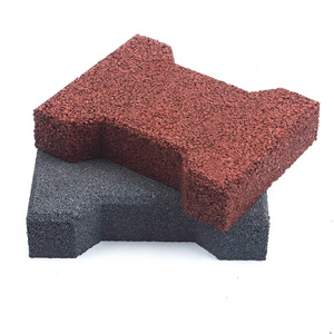 ゴムマットインターロックラバーフロア安定犬骨ゴムレンガ - Product Image 1