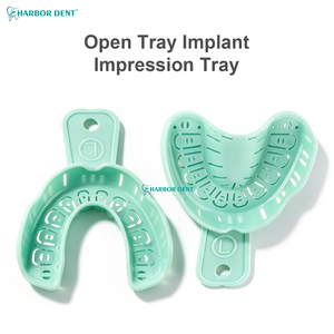 Plateaux d'empreinte dentaire pour implants, supports de dents en plastique, déflecteurs pliables en plastique, tailles S/M/<span class=keywords><strong>L</strong></span>, pour implantation dentaire - Product Image 6
