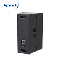 Sandy T24 Pasif Hoparlör Dahili 2 Yollu Çift 12 İnç 3 Sürücülü Tam Aralıklı Hoparlör Barlar Ev Ktv için