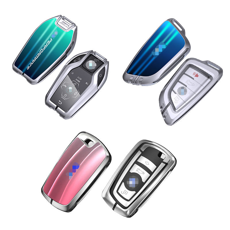 Pink, blue, gray, green