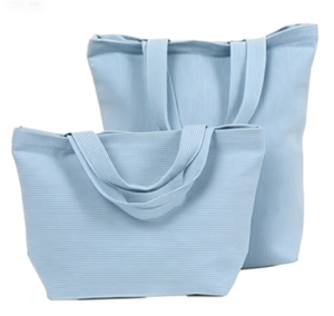 Sacs fourre-tout décontractés grande capacité avec motif jacquard, fermeture éclair tendance et doublure en toile - Product Image 4