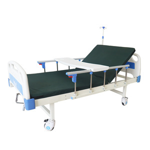 Wan Renkangyun Hospital <b>Bed</b> Manual Single Crank With Commode Opening For Nursing Home Use - Product Image 1