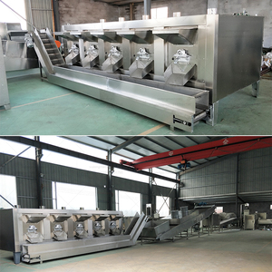 ROTARY Nut <span class=keywords><strong>roaster</strong></span> Oven trái cây sấy khô máy quy mô nhỏ gas trống thương mại Fox Nuts đậu phộng hạt điều rang máy - Product Image 4