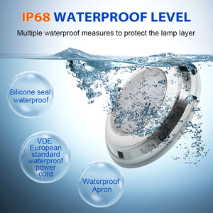 Vente flash : 12 lampes de <span class=keywords><strong>piscine</strong></span> étanches IP68, LED RGB changeantes de couleur, éclairage sous-marin pour <span class=keywords><strong>piscine</strong></span> - Product Image 3