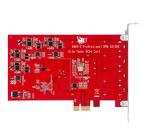 Carte TV satellite numérique PCI HONDAO TBS6909X DVB-S/S2/S2X 8 tuners avec prise en charge IP pour la télévision en direct FTTH et entrée de fréquence 8 canaux