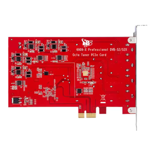 <span class=keywords><strong>Carte</strong></span> TV <span class=keywords><strong>satellite</strong></span> numérique PCI HONDAO TBS6909X DVB-S/S2/S2X 8 tuners avec prise <span class=keywords><strong>en</strong></span> charge IP pour la télévision <span class=keywords><strong>en</strong></span> <span class=keywords><strong>direct</strong></span> FTTH et entrée de fréquence 8 canaux - Product Image 2
