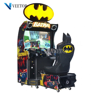 Machine d'arcade vidéo Batman de haute qualité à pièces pour parc d'attractions, machine de jeu de course automobile à vendre - Product Image 1
