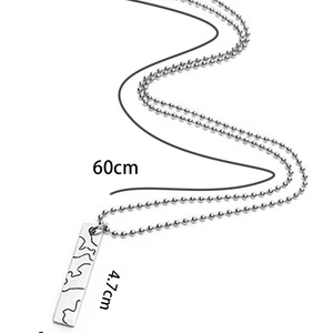 Wholesale Necklace Stainless Steel Pendants Necklaces Jewelry for Women Men Statement Customized New Arrival Wholesale Price - Product Image 2