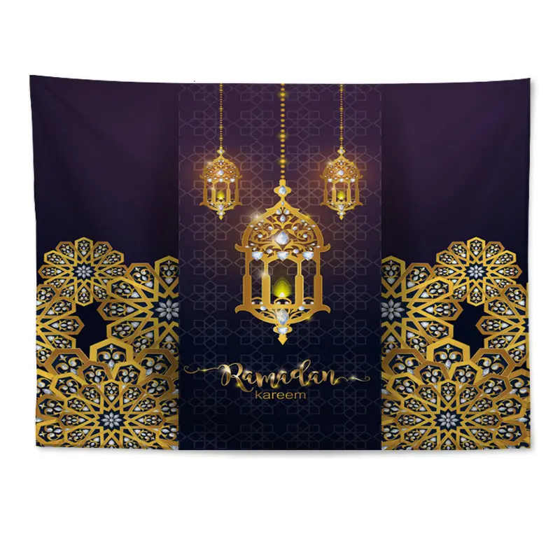 Исламский Рамадан Национальный Стиль квадратная стена гобелен декоративная живопись ткань художественное искусство домашнее пляжное полотенце настенное полотенце