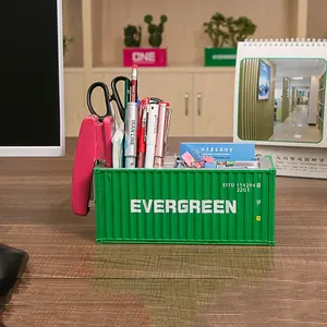 Custom business gifts 1:30 Scale Pen & Tissue & Namecard Holder Function Shipping Container Model