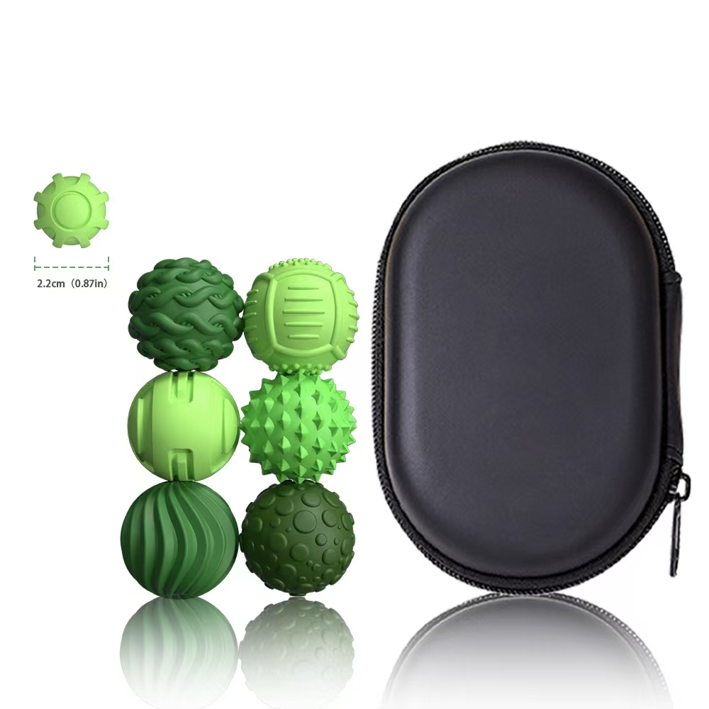 Vert, paquet de 6 (avec boîte)
