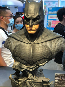 Statue de buste de <span class=keywords><strong>Batman</strong></span> Ben Affleck grandeur nature, réplique de la Ligue de la Justice, <span class=keywords><strong>figurine</strong></span> en résine, modèle de <span class=keywords><strong>collection</strong></span> très détaillé, décoration de bureau, cadeau - Product Image 2