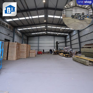 Estilo industrial 200m ² Estructura de acero prefabricada Almacén Pequeño edificio de almacenamiento con servicio ONE-STOP - Product Image 4