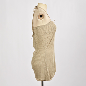 Prix compétitif, qualité supérieure, débardeur en tricot sans manches pour femme, col cœur, qualité premium, haut d'été en tricot pour femme. - Product Image 2