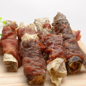 OEM ODM Venta al por Mayor de Alimentos para Mascotas, Golosinas de Pato <span class=keywords><strong>y</strong></span> Pescado para Perros, Alto en Proteínas, Bajo en Grasa, Limpia los Dientes, Alimento Masticable para Perros de Todas las Edades - Product Image 2