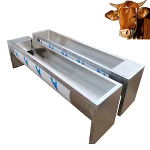 Factory Price Constant Temperature Drinking Trough For Livestock Stainless Steel Thermostatic Cattle Sheep Drinking Trough