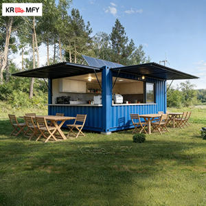 Conteneur de café moderne et contemporain, idéal pour la préparation et la distribution de boissons, avec structure en aluminium et fibre de verre, pour restaurants, bars et services de restauration rapide (snacks et chips) - Product Image 5