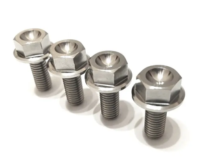 สลักเกลียวไทเทเนียมแบบกำหนดเองพร้อมหน้าแปลน หัวหกเหลี่ยม หัว Torx ขนาด M6 10 15 20 40 100 มม. เกรด 5 สำหรับรถจักรยานยนต์ดัดแปลง - Product Image 5