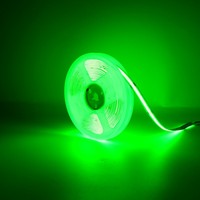 Bande LED COB de style nouveau, 480 LED/m, 11 W/m, DC 12 V 24 V, IP44, bande LED COB pour éclairage LED