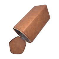 Accessoires de voyage portables pour lunettes Support de rangement pour lunettes Étui multiple pour lunettes de soleil en cuir PU