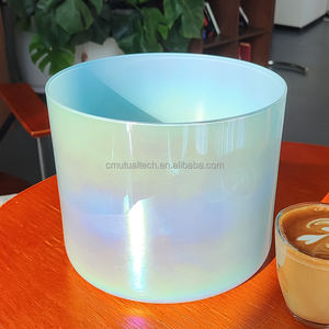 Venda quente Cor Transparente Sound Bowls Cor Cósmica Limpar <span class=keywords><strong>Quartz</strong></span> <span class=keywords><strong>Bowl</strong></span> <span class=keywords><strong>Crystal</strong></span> Singing <span class=keywords><strong>Bowl</strong></span> Sound Healing Sound Bath - Product Image 3