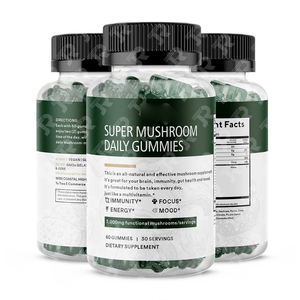 مكملات غذائية عضوية لتعزيز الذاكرة والطاقة تحت علامة تجارية خاصة، مستخلص فطر عرف الأسد، حلوى فطر الريشي - Product Image 2