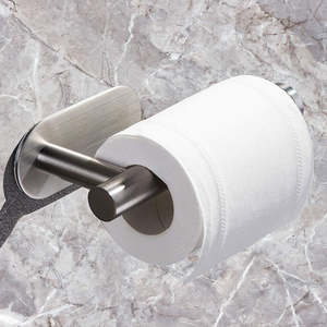 Porte-papier toilette moderne en acier inoxydable YOTO, distributeur de papier toilette pour la salle de bain, pour la maison et la cuisine - Product Image 1