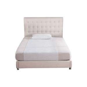 Drap de lit <span class=keywords><strong>demi</strong></span>-lit ONEARTHING en tissu antimicrobien argenté, coton conducteur et argent, ne comprend pas la taie d'oreiller - Product Image 5