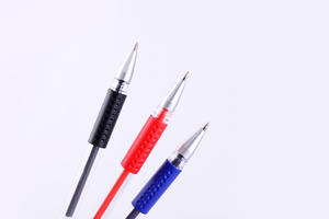 Bolígrafos de Gel Tricolor Azul, Negro y Rojo con Punta de Bala de 0.5mm, Bolígrafos Promocionales de Plástico, Material de Papelería para la Escuela y Oficina - Product Image 5