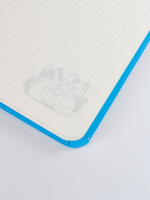 Carnet à spirales personnalisé avec impression de chat et de chien en dessin animé, couverture rigide, 100 feuilles de papier, journal coloré pour enfants, papeterie pour étudiants, bloc-notes