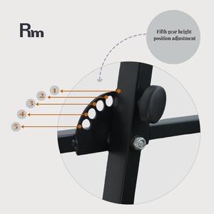 Soporte de teclado de estante de hierro ajustable de doble X, accesorios de soporte de Piano para músico 54 <span class=keywords><strong>61</strong></span> 76 88 - Product Image 2