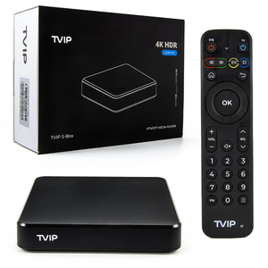 TVIP 705 <span class=keywords><strong>Android</strong></span> 11 multimedya flama TV kutusu 4K HEVC HD çift Wifi akıllı TV kutusu ENSTAR 4K dört çekirdekli işlemci - Product Image 1