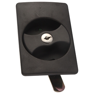 High Quality Durable <strong>Black</strong> Square Panel Lock Tool Cabinet File Cabinet Chrome Plated Anti-Rust Key Unlocking in Nylon Material - Product Image 3