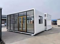 Mini-maison capsule préfabriquée intégrée pour hôtel - Design moderne pour immeuble de bureaux, appartement, villa, usage extérieur et parcs