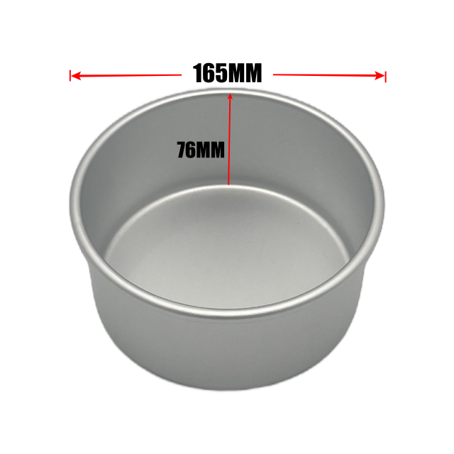 เส้นผ่านศูนย์กลาง 6" x สูง 3"