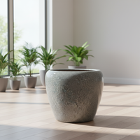 Fournisseur d'usine – Pot de fleurs en céramique de style vintage moderne et simple pour intérieur/extérieur, idéal pour plantes succulentes et jardins